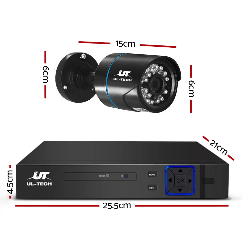 1080P Night Vision 8CH DVR CCTV System 1TB HDD | UL-tech