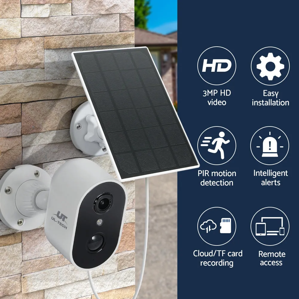 1080P Wireless Security IP Camera, Solar, Waterproof - UL-Tech