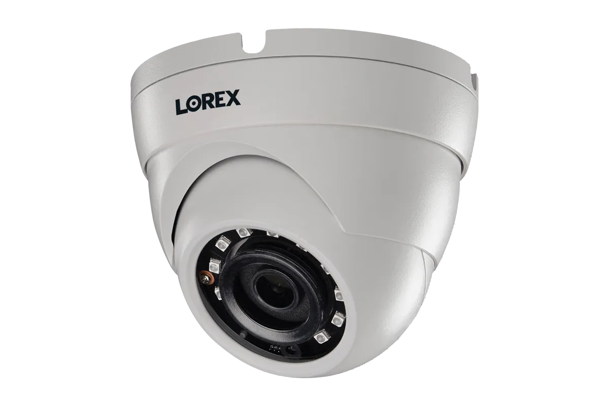 16-Channel Security System with Fourteen 1080p HD Dome Cameras, Advanced Motion Detection and Smart Home Voice Control