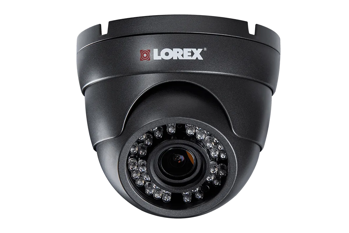 16-Channel Security System with Fourteen 1080p HD Dome Cameras, Advanced Motion Detection and Smart Home Voice Control