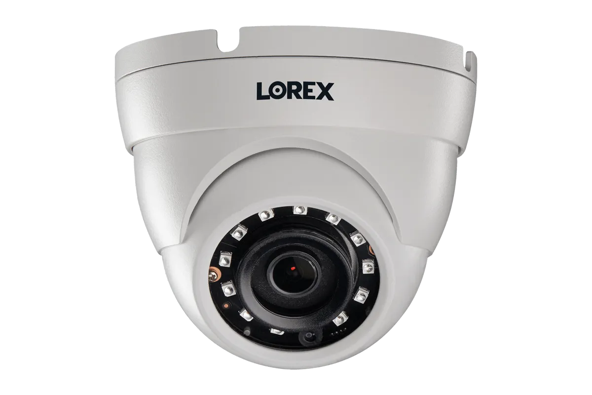 16-Channel Security System with Fourteen 1080p HD Dome Cameras, Advanced Motion Detection and Smart Home Voice Control