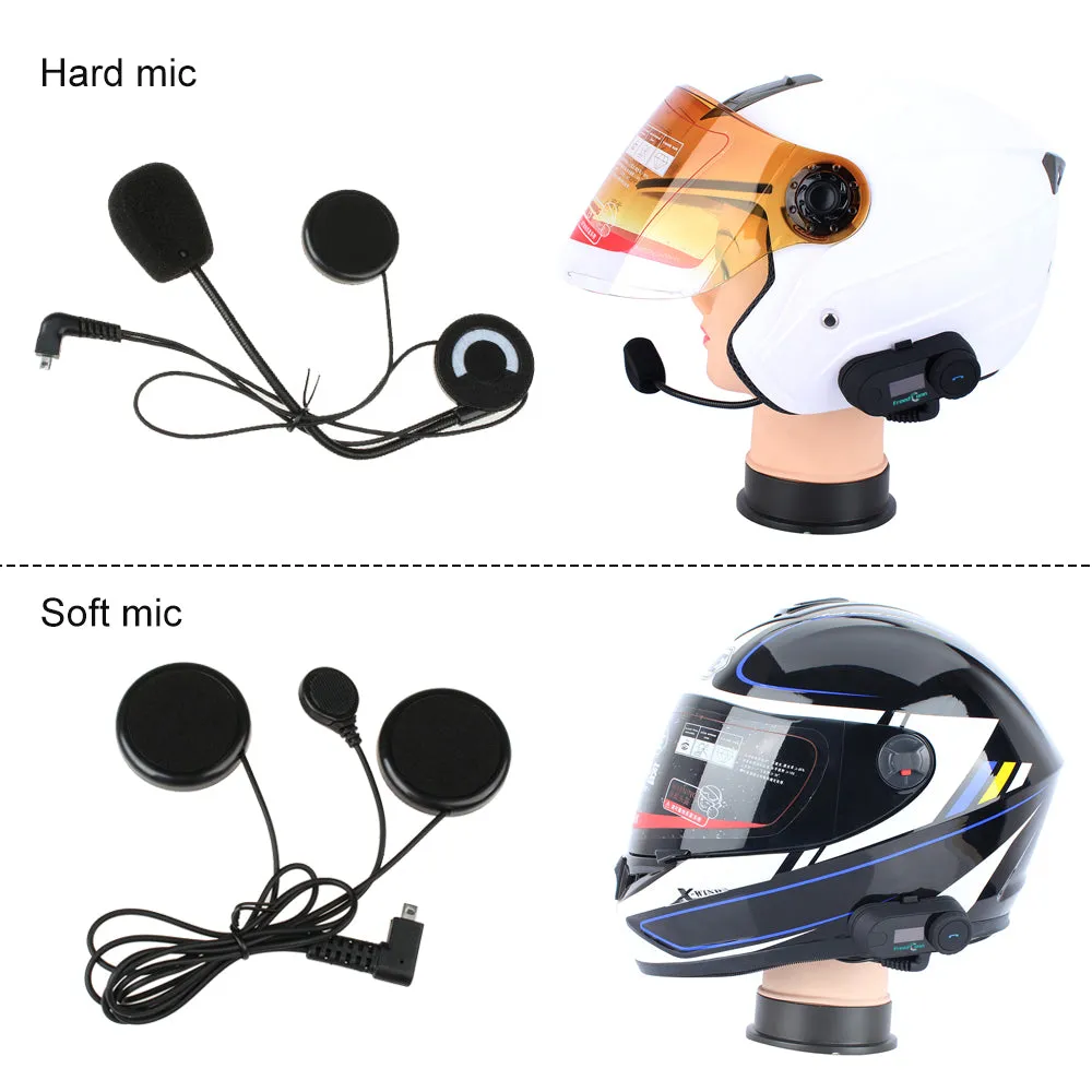 1Storm Motorcycle Modular Full Face Flip up Dual Visor Helmet   Spoiler   Motorcycle Bluetooth Headset: HJK316