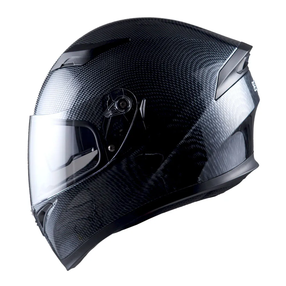 1Storm Motorcycle Modular Full Face Flip up Dual Visor Helmet   Spoiler   Motorcycle Bluetooth Headset: HJK316