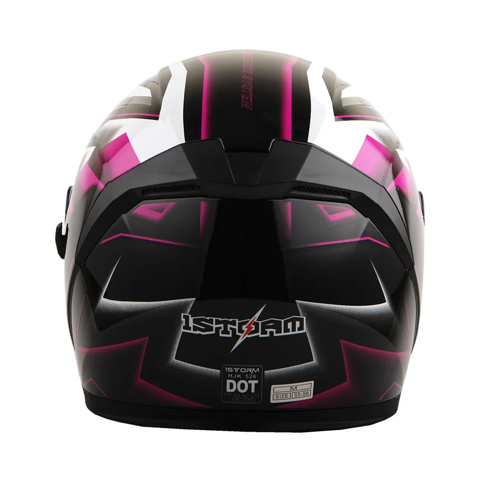 1Storm Motorcycle Open Face Helmet Scooter Classical Knight Bike Dual Lens/Sun Visor   Motorcycle Bluetooth Headset: HJK526