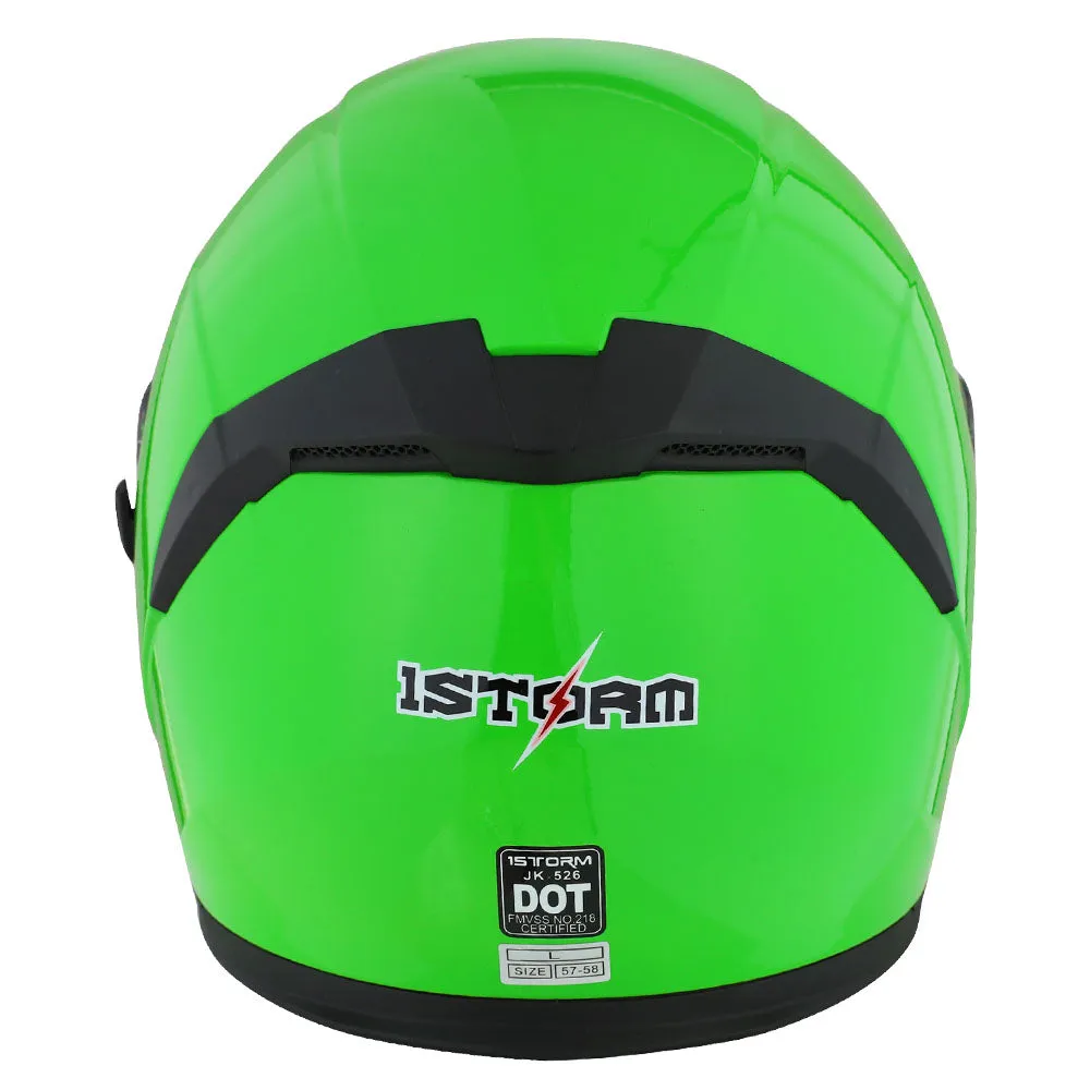 1Storm Motorcycle Open Face Helmet Scooter Classical Knight Bike Dual Lens/Sun Visor   Motorcycle Bluetooth Headset: HJK526