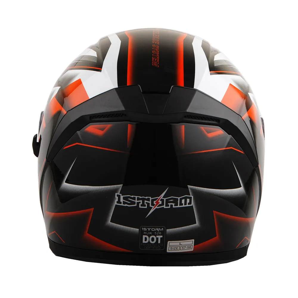 1Storm Motorcycle Open Face Helmet Scooter Classical Knight Bike Dual Lens/Sun Visor   Motorcycle Bluetooth Headset: HJK526