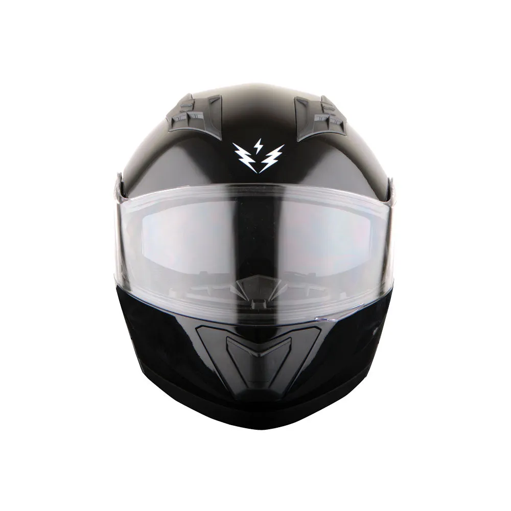 1Storm New Motorcycle Bike Modular Full Face Helmet Dual Visor Sun Shield with LED Tail Light   Motorcycle Bluetooth Headset: Modular901