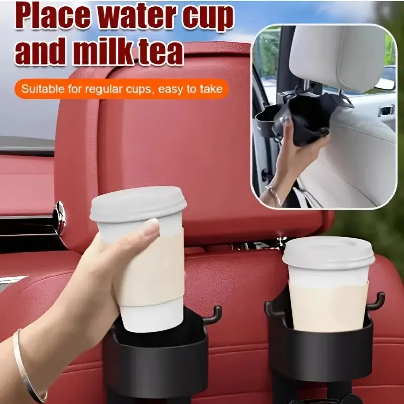 2-Pieces: Multifunctional Car Seat Back Hooks