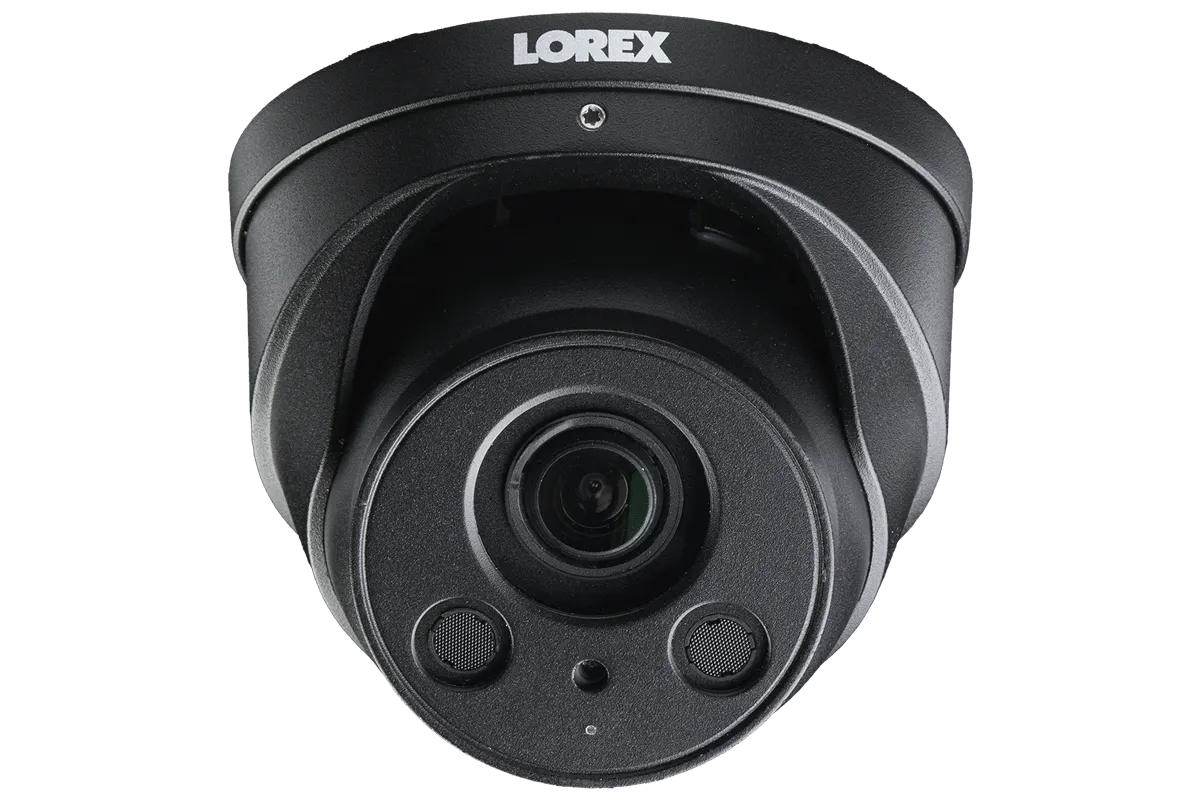 4K Nocturnal IP NVR System with Eight 4K (8MP) Motorized Zoom Lens Dome Cameras, 250FT Night Vision