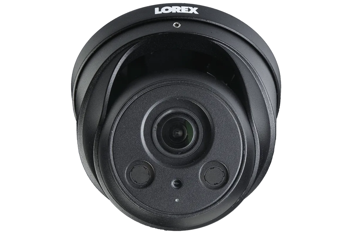 4K Nocturnal IP NVR System with Eight 4K (8MP) Motorized Zoom Lens Dome Cameras, 250FT Night Vision