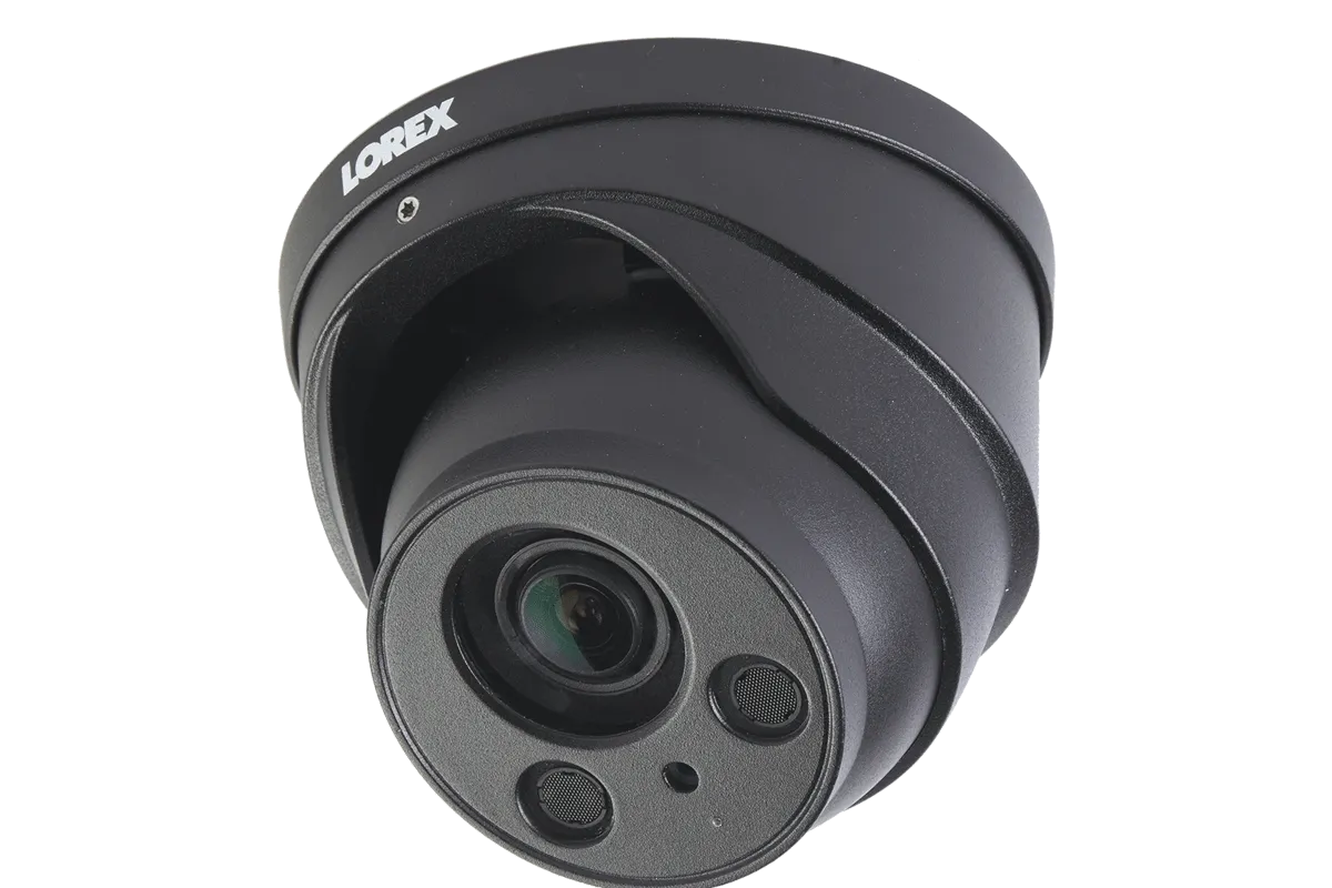 4K Nocturnal IP NVR System with Eight 4K (8MP) Motorized Zoom Lens Dome Cameras, 250FT Night Vision