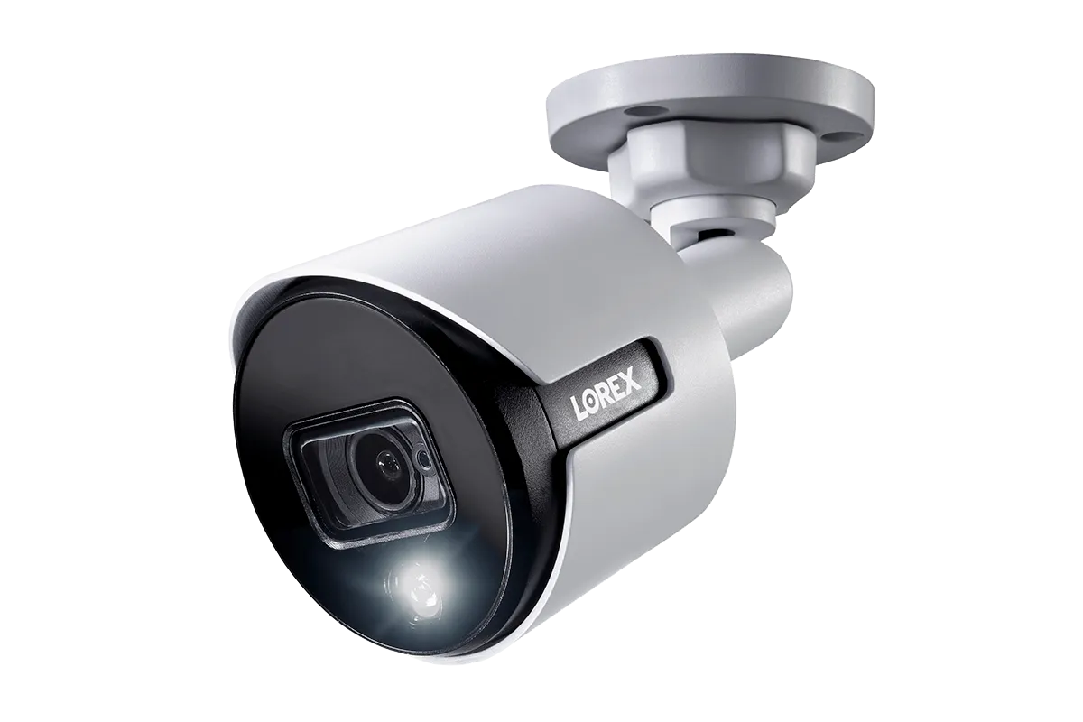 4K Ultra HD 8-Channel Security System with 8 5MP Active Deterrence Cameras, Advanced Motion Detection and Smart Home Voice Control