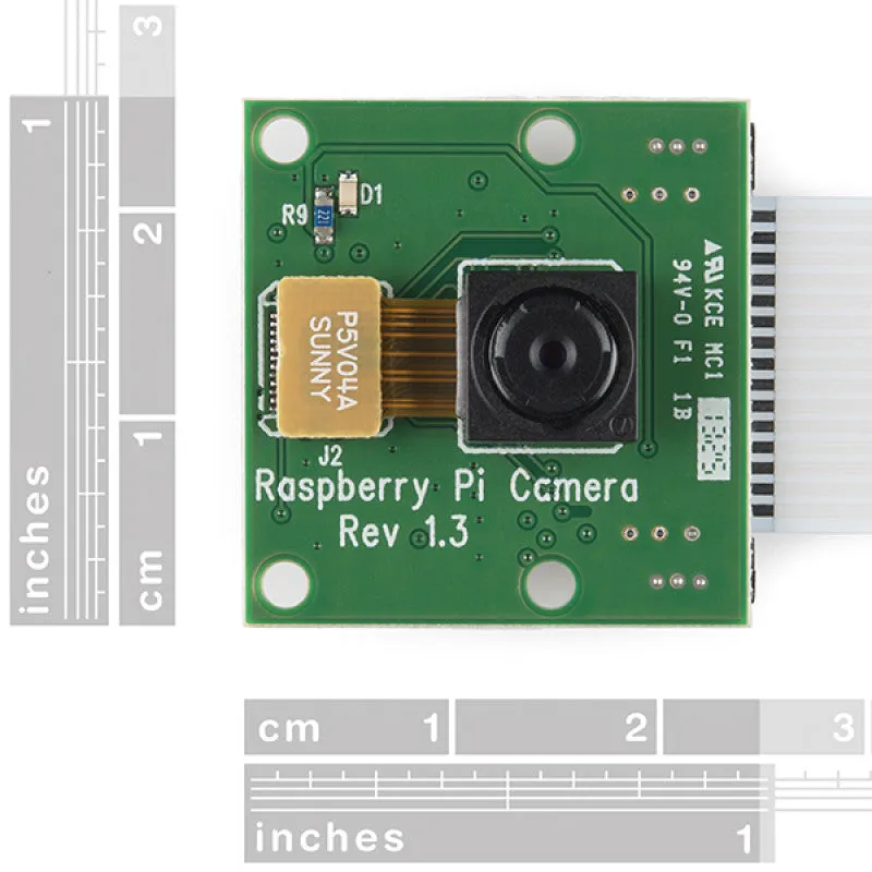 5MP Raspberry Pi 3/4 Model B Camera Module Rev 1.3 with Cable