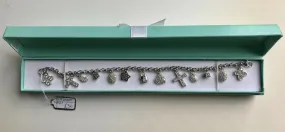 925 Charm Bracelet. Boxed.