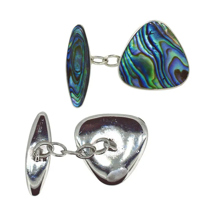 Abalone Cuff Links