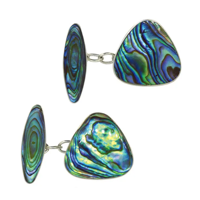 Abalone Cuff Links