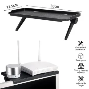 Adjustable TV Screen Monitor Top Storage Rack