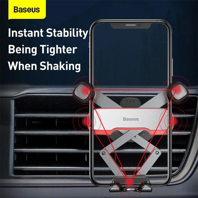 Baseus Lateral Car Air Vent Mount Phone Holder