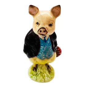 Beatrix Potter Pigling Bland Beswick F. Warne & Co Figurine