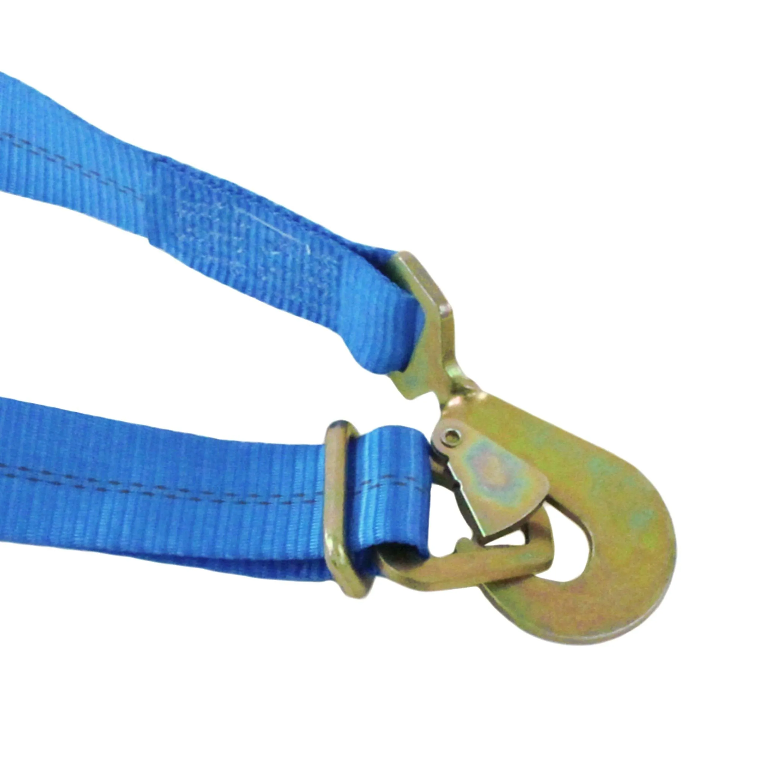 Boxer 2" x 6' Adjustable Tie-Back Strap with Twisted Snap Hook and Axle Strap