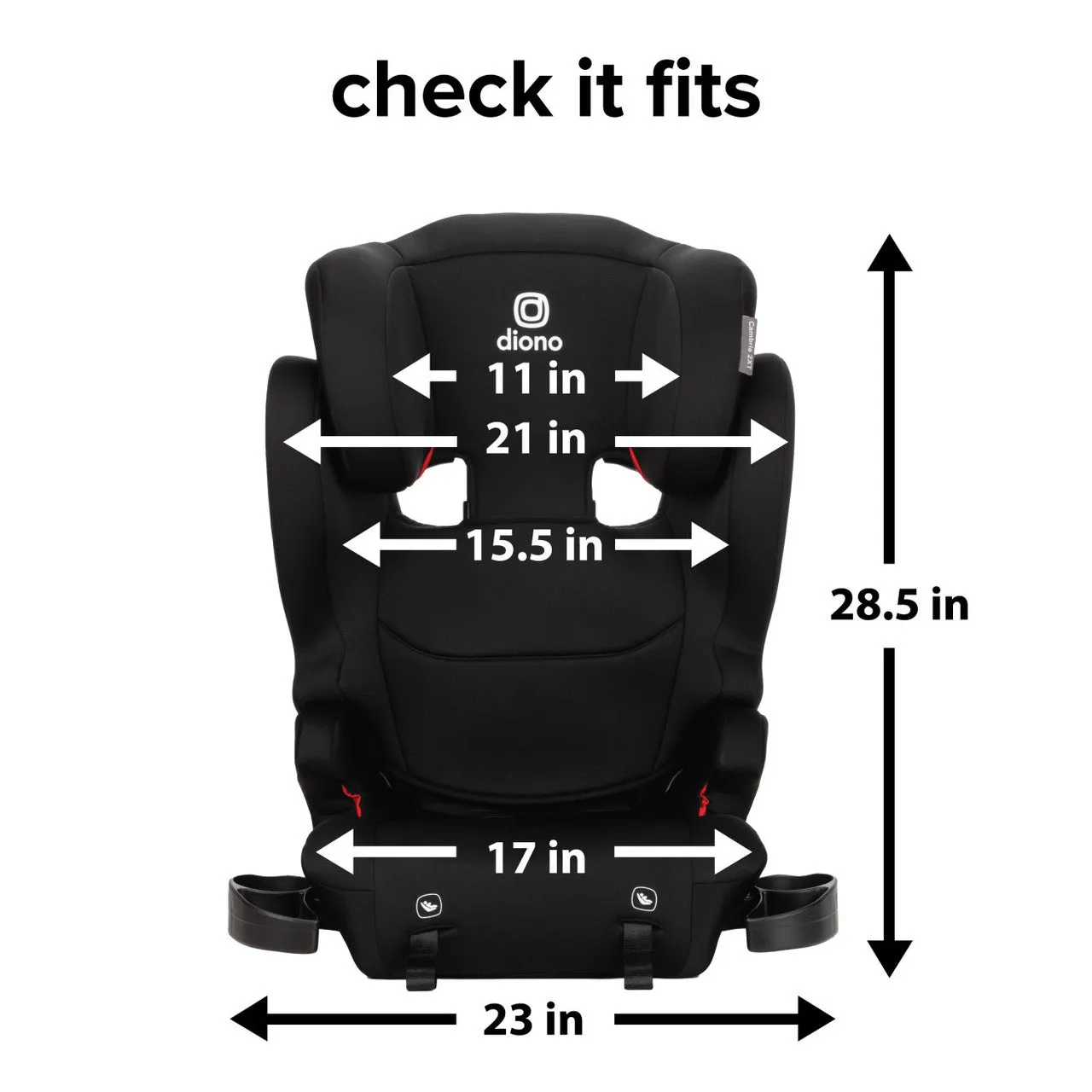 Diono Cambria 2XT Booster Car Seat