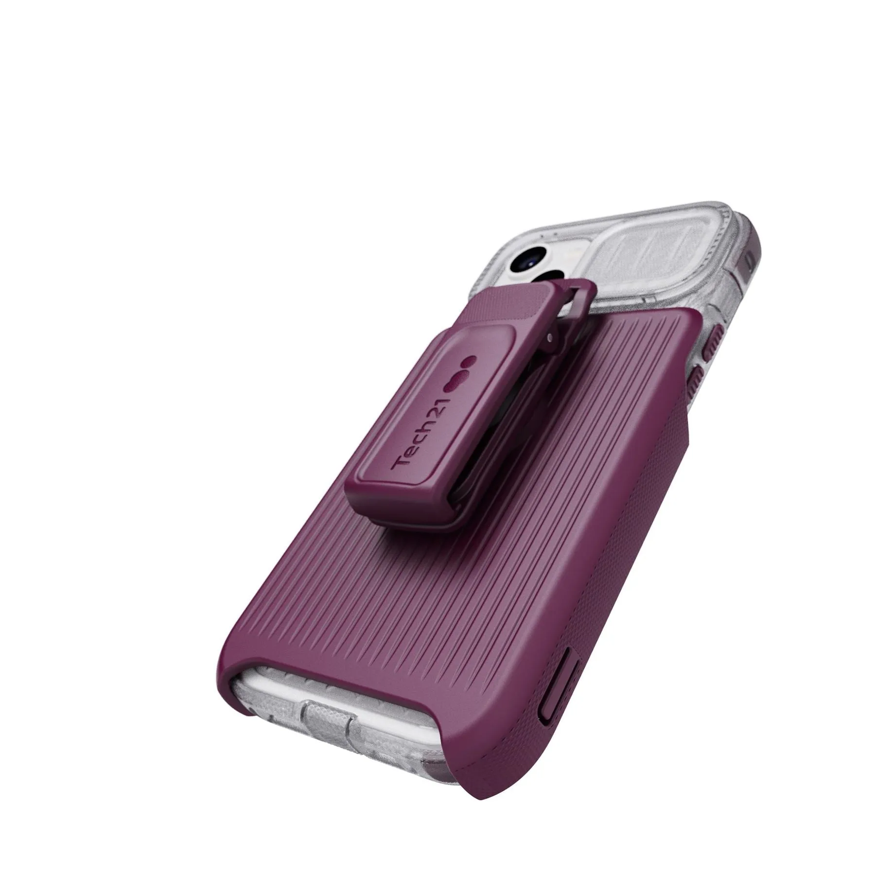 Evo Max - Apple iPhone 14 Plus Case MagSafe® Compatible - Frosted Purple