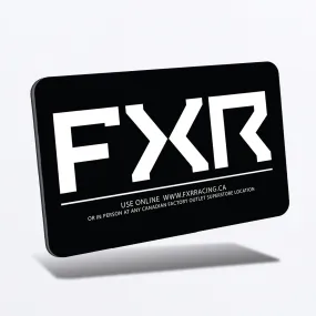 FXR Online Gift Card