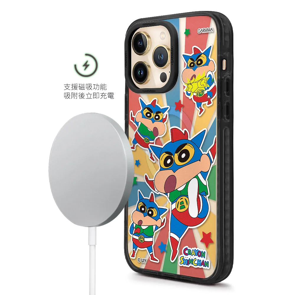 GARMMA Crayon Shin-chan MagSafe Military Grade Drop Tested Impact Case Cover