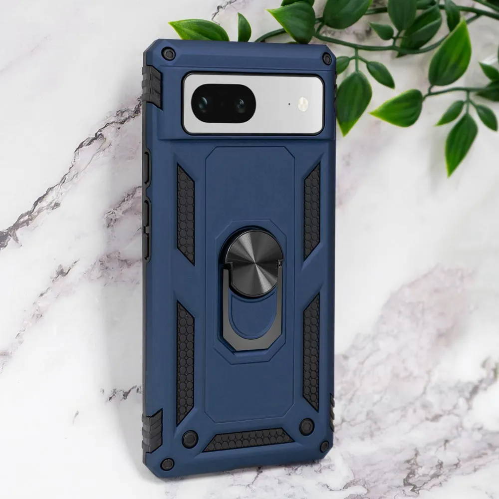 Google Pixel 7 Case, Heavy-Duty with Ring Holder