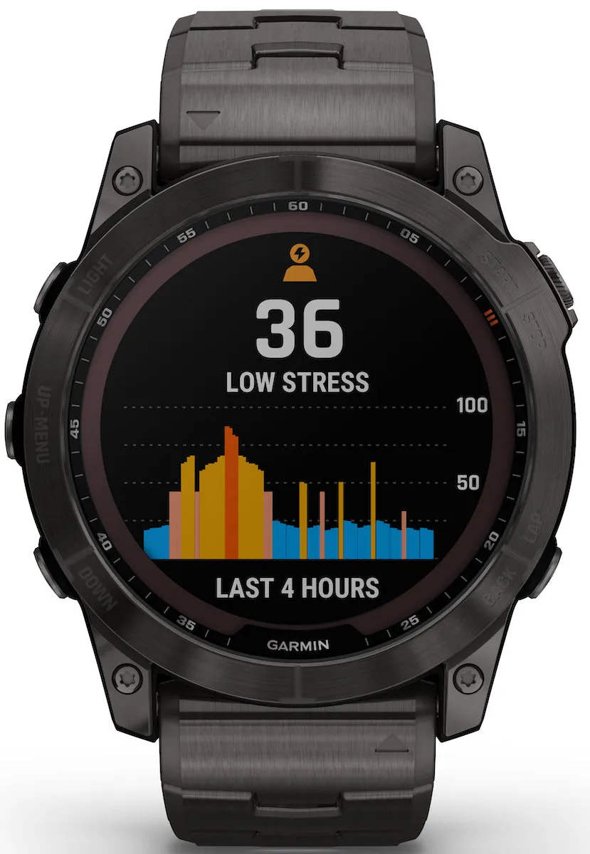 GRM Watch Fenix 7X Sapphire Solar Carbon Grey Titanium