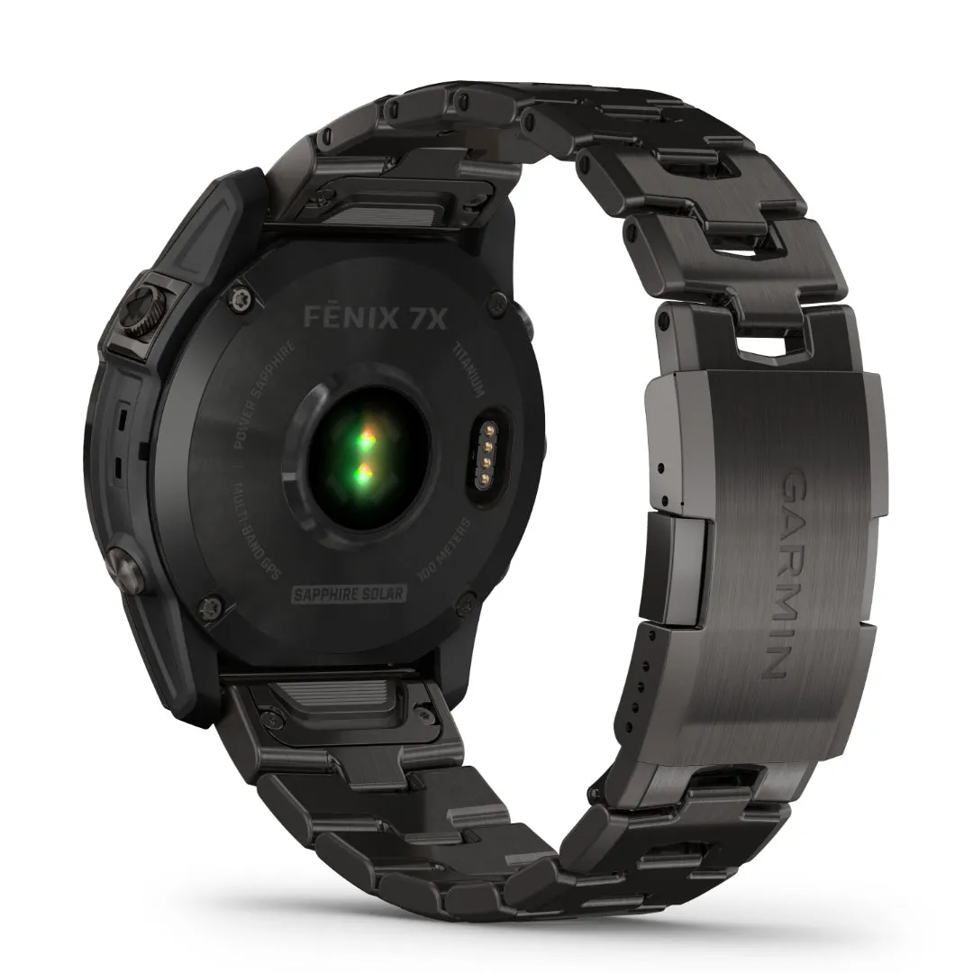 GRM Watch Fenix 7X Sapphire Solar Carbon Grey Titanium