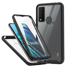 Heavy-Duty Case with Built-in Screen Protector for TCL 30 XE 5G