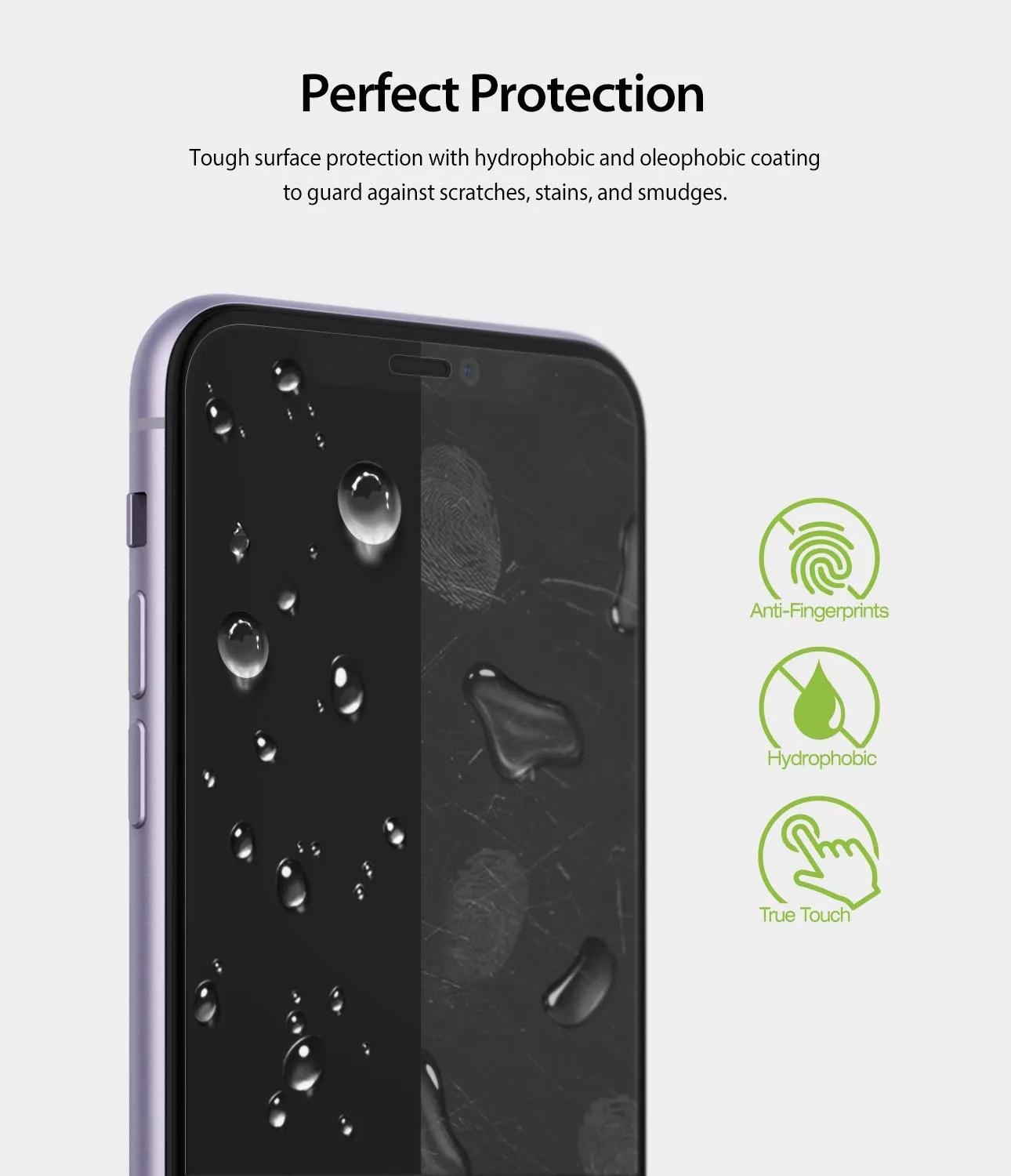 iPhone 11 Screen Protector Guard | Dual Easy Full 2 Pack