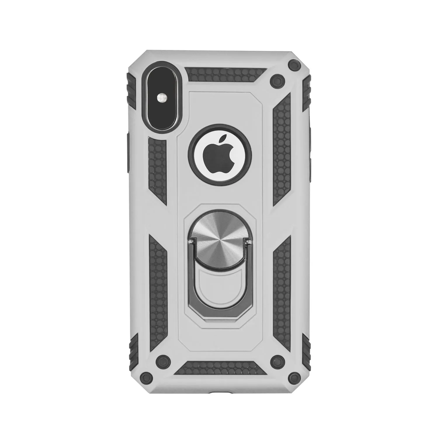 iPhone X /XS Case - Heavy-Duty, Ring Holder