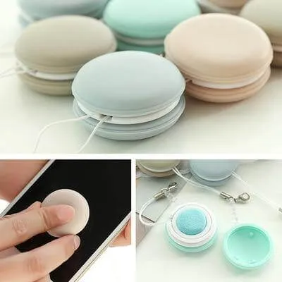 Macaron Shape Smartphone Screen Cleaning Tool