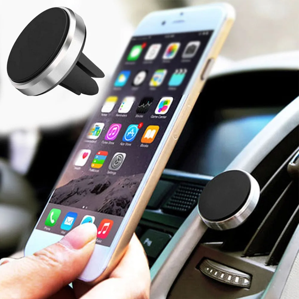 Magnetic Phone Holder on Xiaomi Pocophone F1 Huawei Car GPS Air Vent Mount,iPhone 7 Samsung