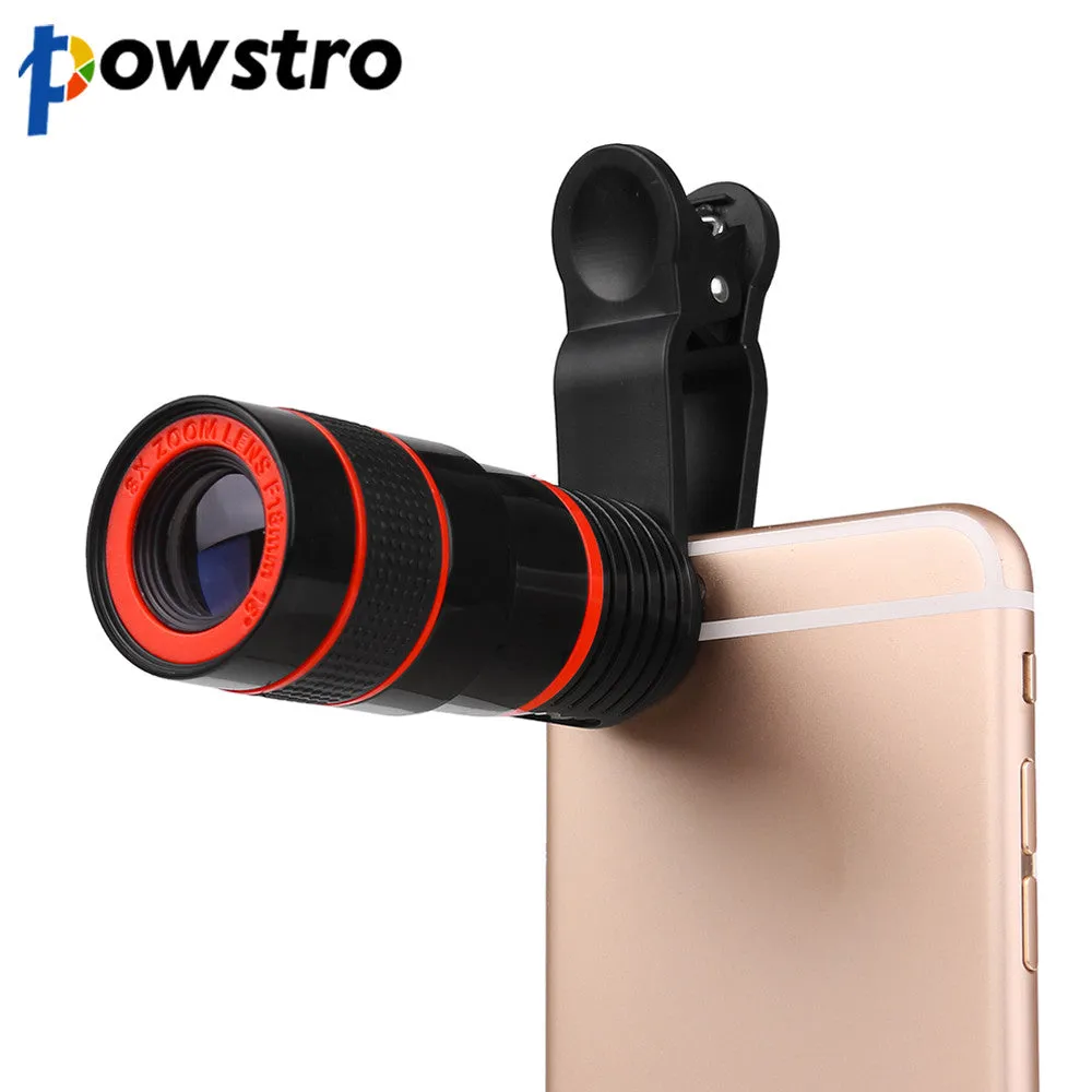 Powstro 8X Zoom Phone Telescope for Mobile Phones