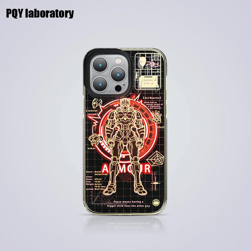 PQY Mecha Magnetic MagSafe Shockproof Case Cover