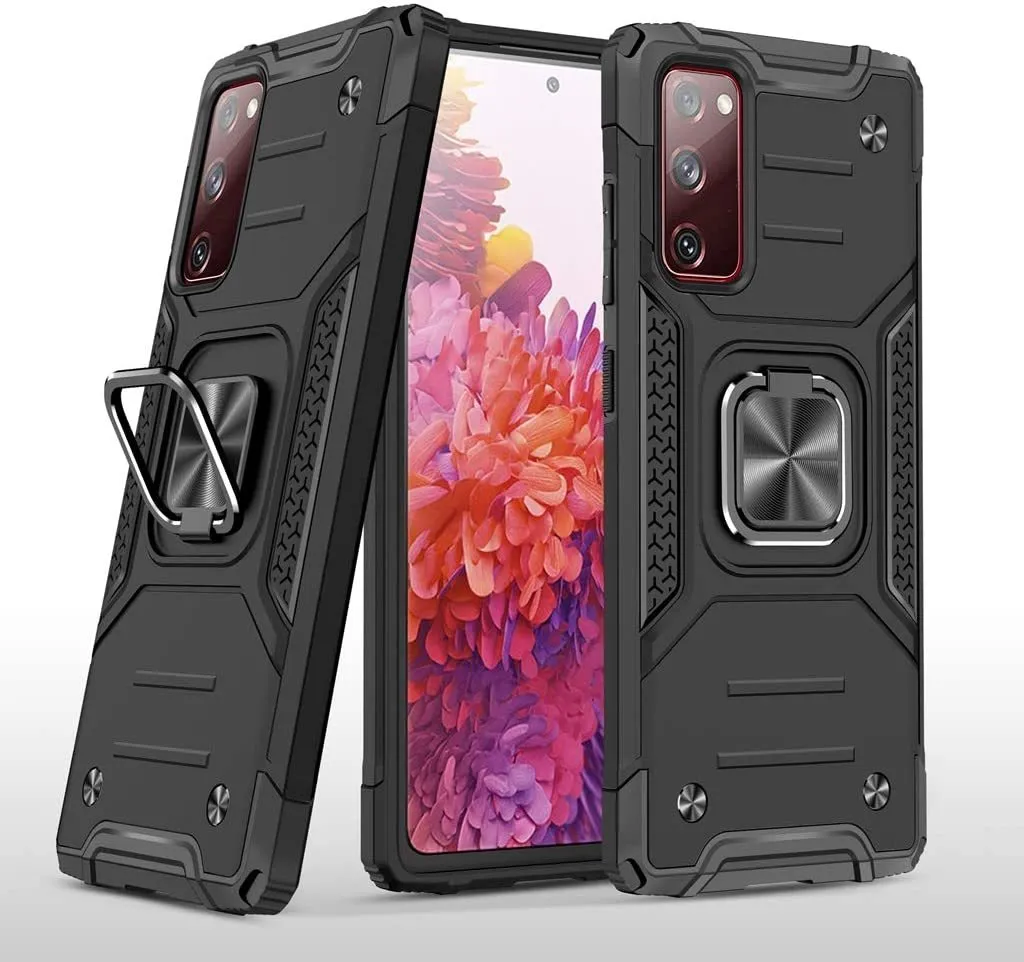 Samsung Galaxy S20 FE 5G Case - Heavy-Duty, Ring Holder