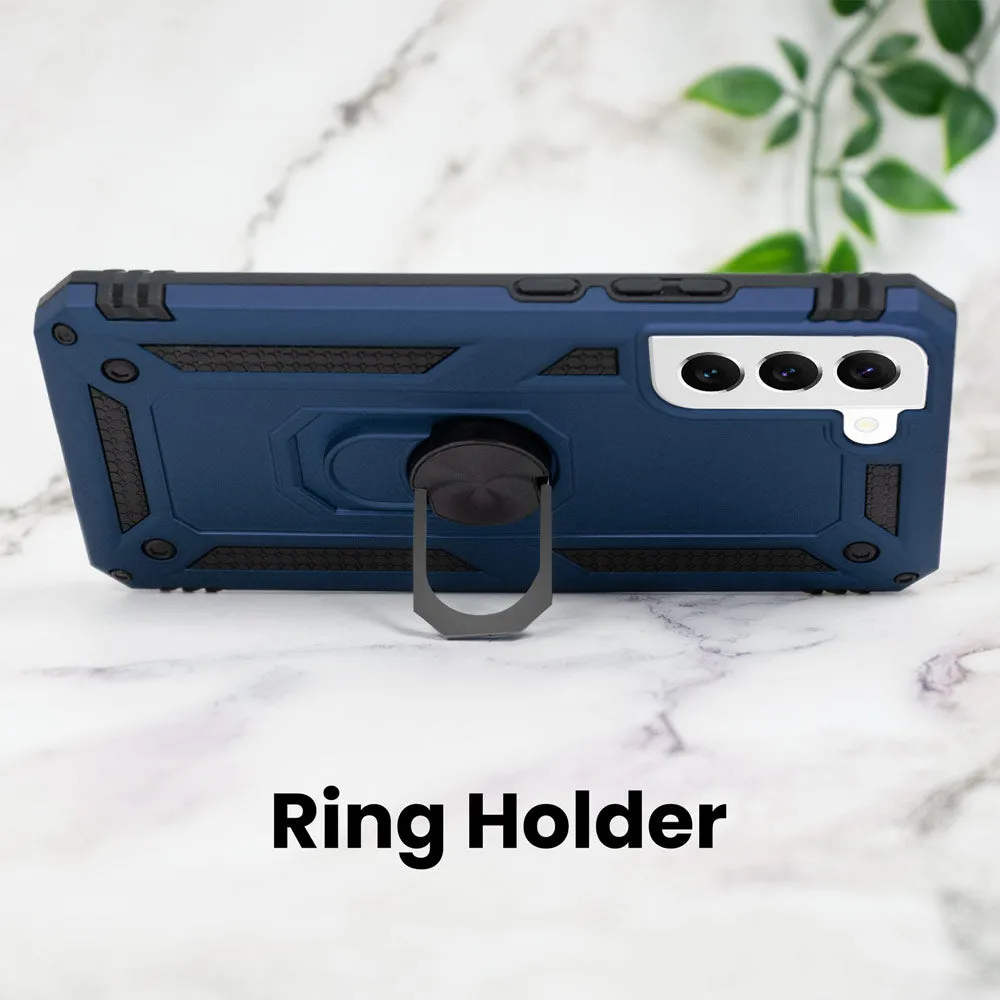 Samsung Galaxy S22  Case, Heavy-Duty and Ring Holder