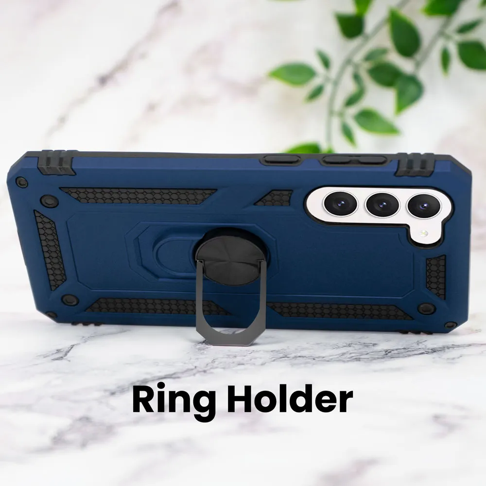 Samsung Galaxy S23 Case, Heavy-Duty and Ring Holder