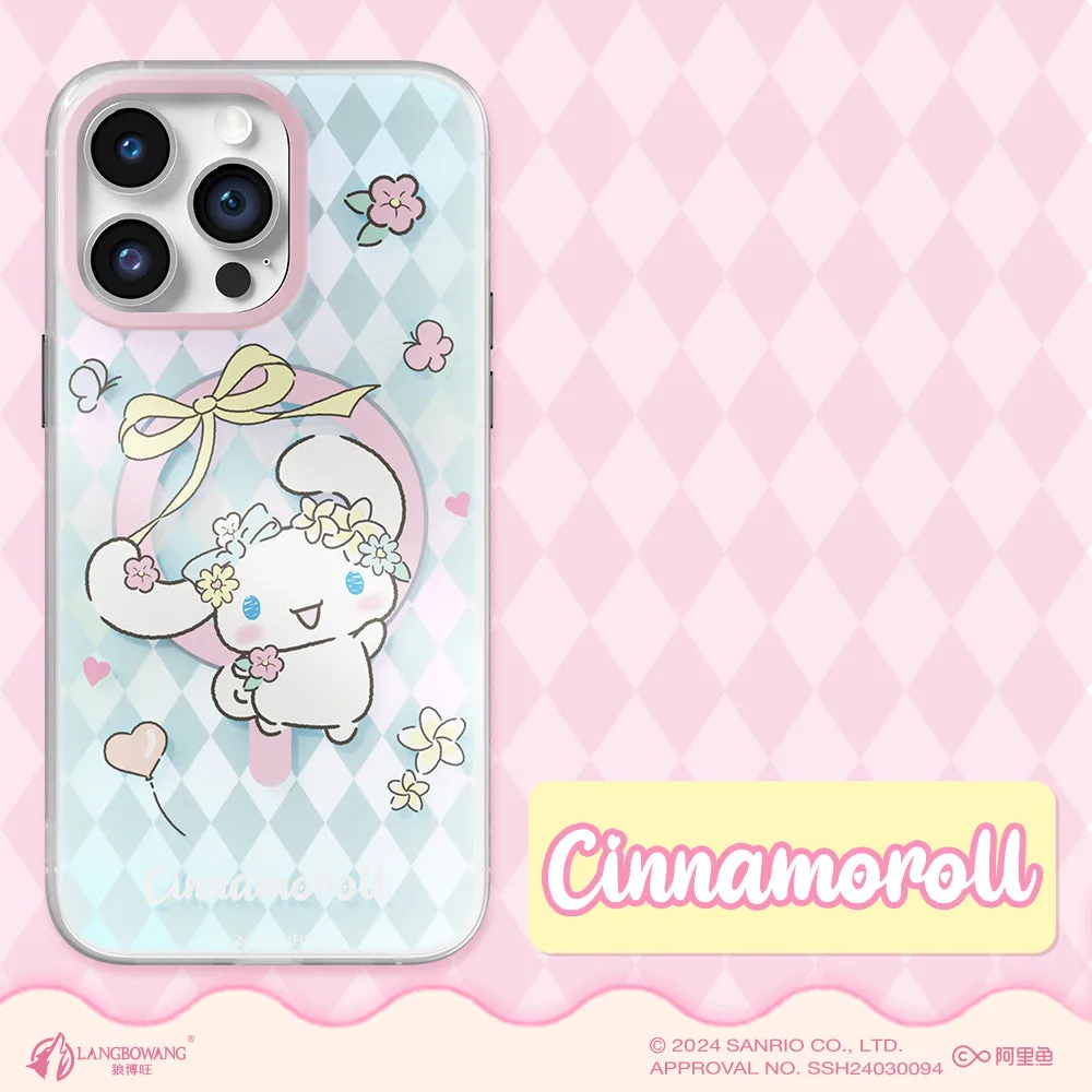 Sanrio Characters Flower Town MagSafe Anti-Scratch Shockproof Back Cover Case