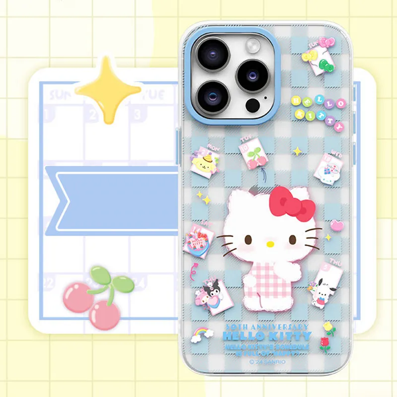 Sanrio Hello Kitty 50th Anniversary Datebook Anti-Scratch Shockproof Back Cover Case