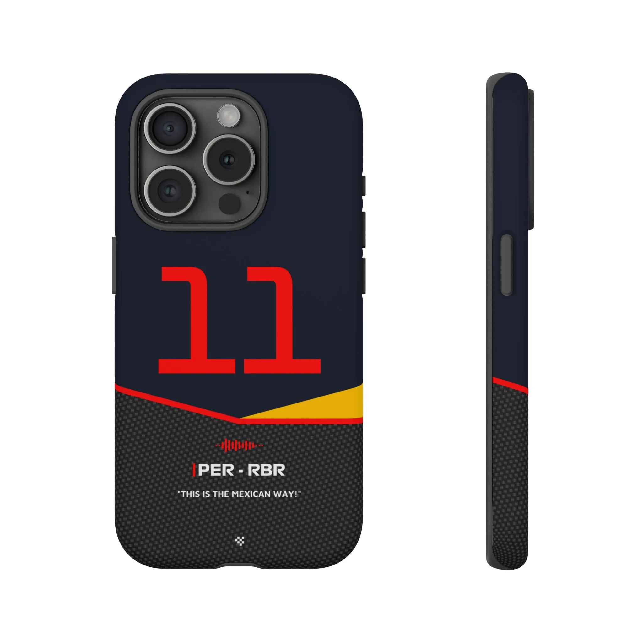 Sergio Perez F1 Car Phone Case 2024