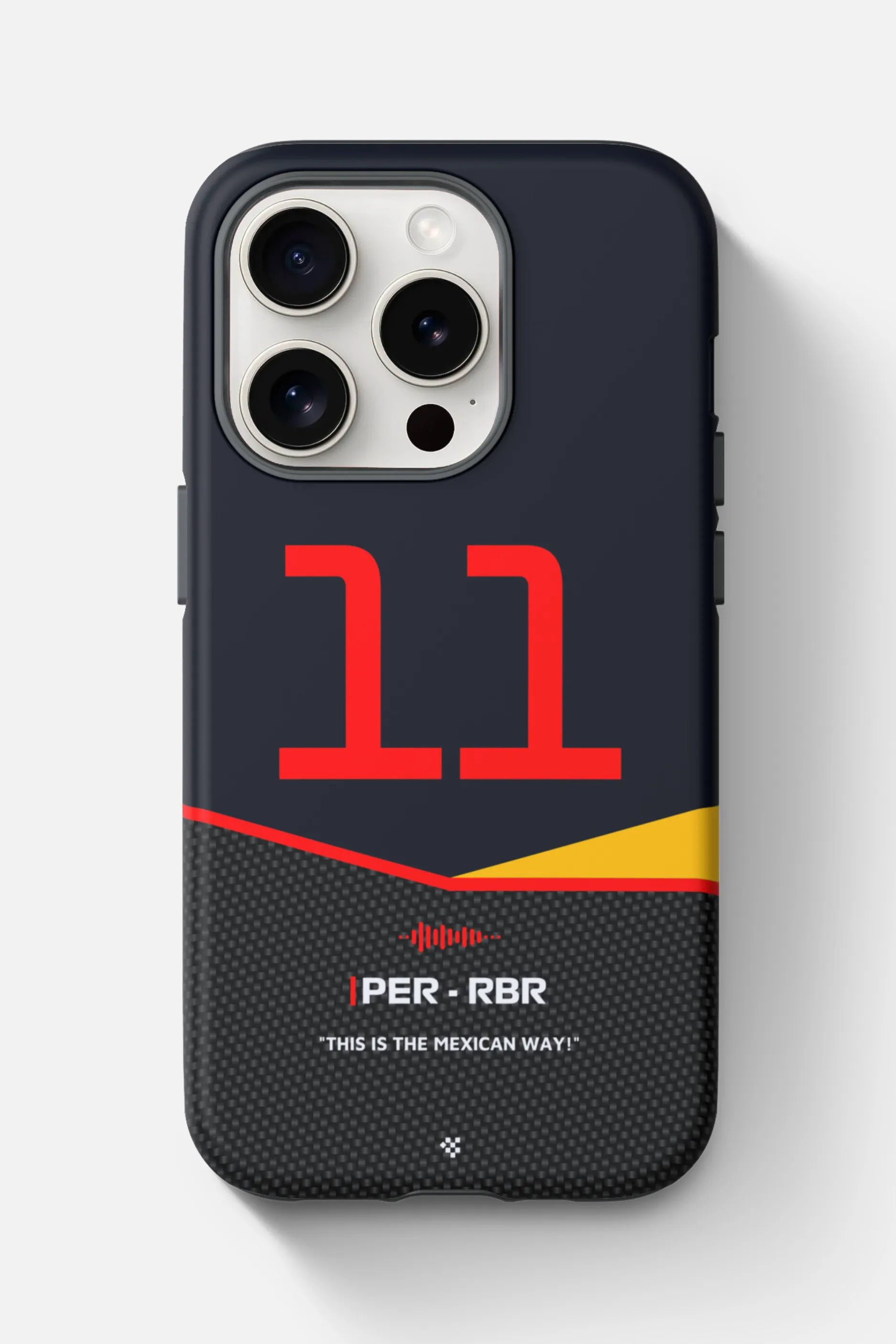 Sergio Perez F1 Car Phone Case 2024