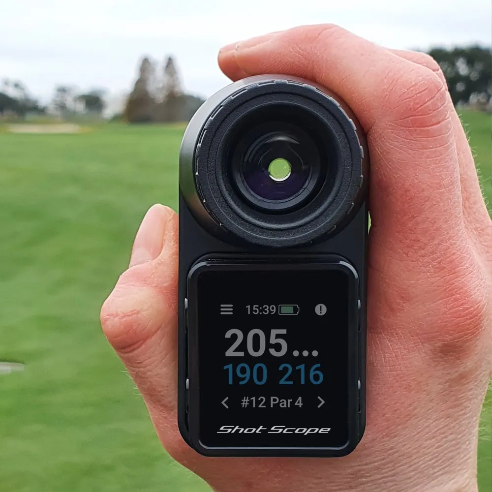 Shot Scope PRO LX  (2nd Gen) Laser Rangefinder with GPS Distances and Performance Tracking