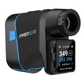 Shot Scope PRO LX  (2nd Gen) Laser Rangefinder with GPS Distances and Performance Tracking