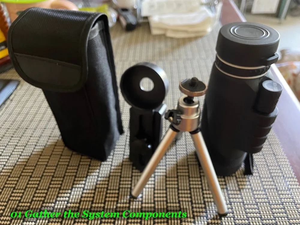 Telephoto Lens with Tripod for Smartphone