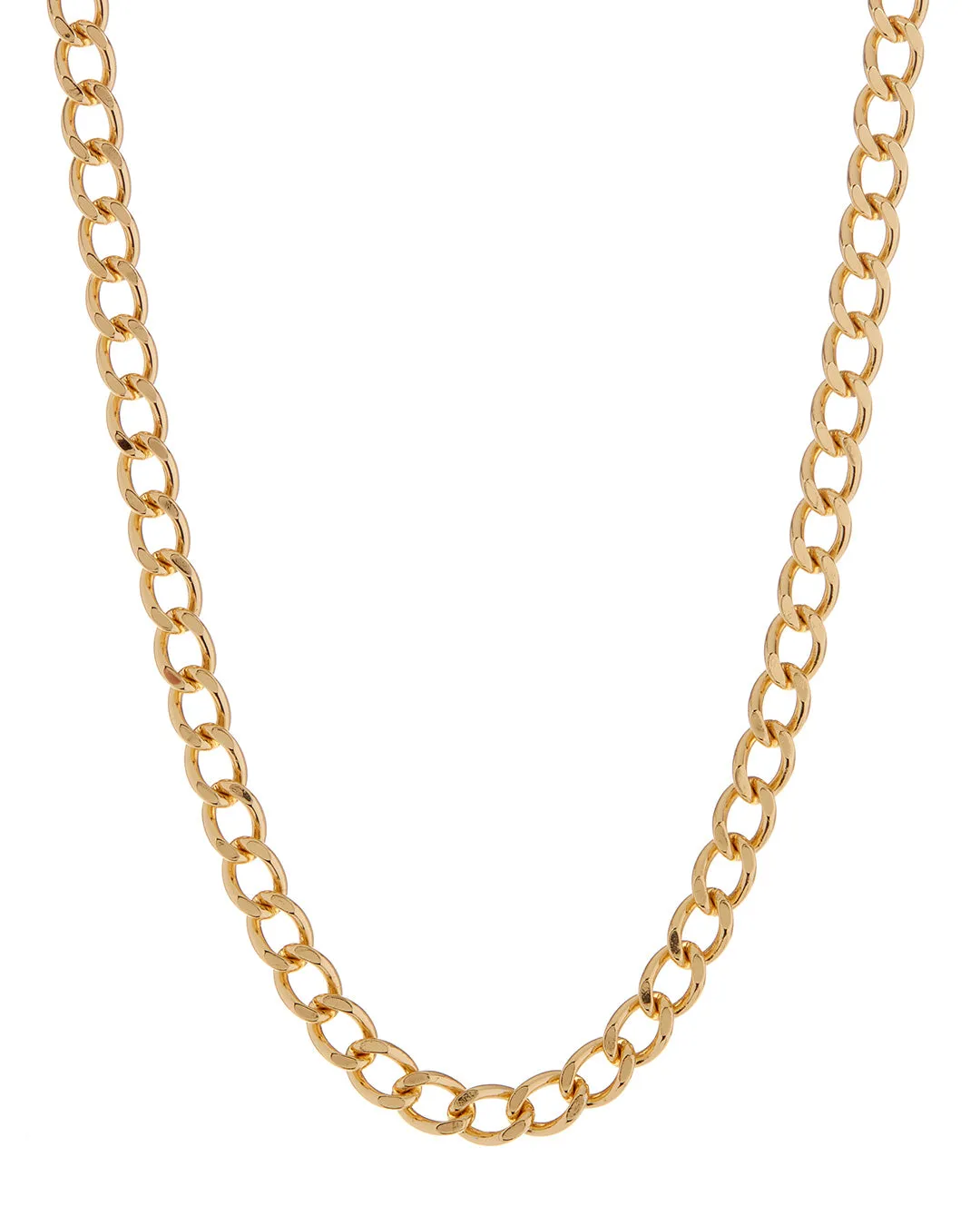 The Classique Curb Chain (8mm)- Gold