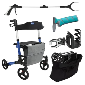 Ultimate Foldable Rollator Bundle